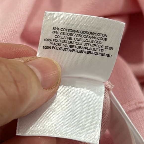 Kasper Chiffon Front Cardigan Sweater in Tutu Pink - Size Large - Picture 8 of 8